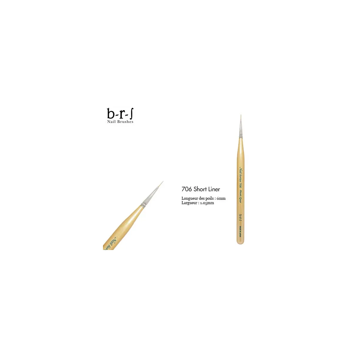 Pinceau BRS 706 Short Liner