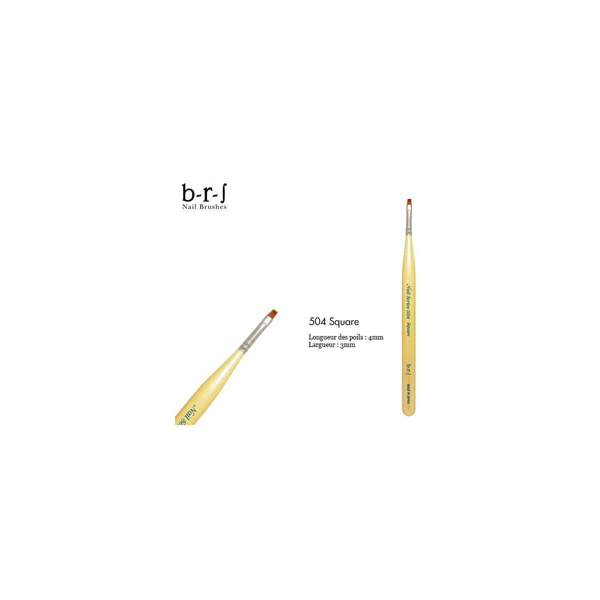 Pinceau BRS 504 Square