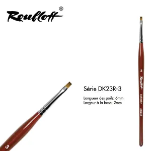 Roubloff Kolinsky Flat DK23R-3 Roubloff Kolinsky Flat DK23R-3