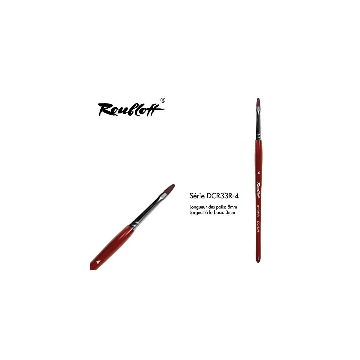 Roubloff Synthetic Oval DCr33R-4