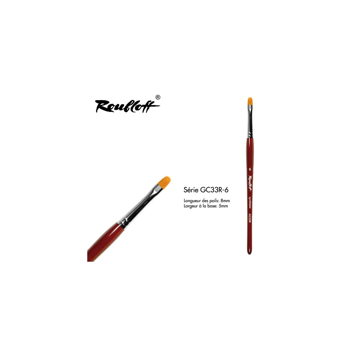 Roubloff Synthetic Oval GC33R-6