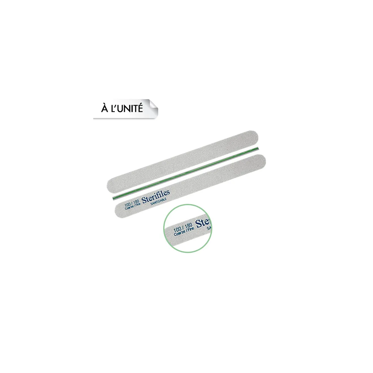 Lime Sterifiles 100/180 Coarse/Fine Straight
