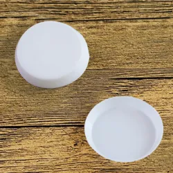 Coupelle Ronde Blanche