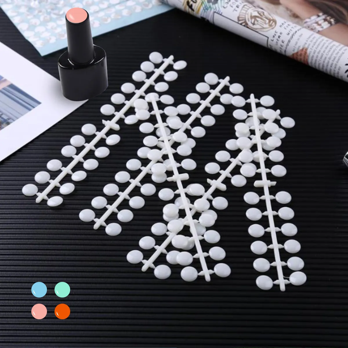 Nuancier Pastilles À Coller Natural (5pcs)