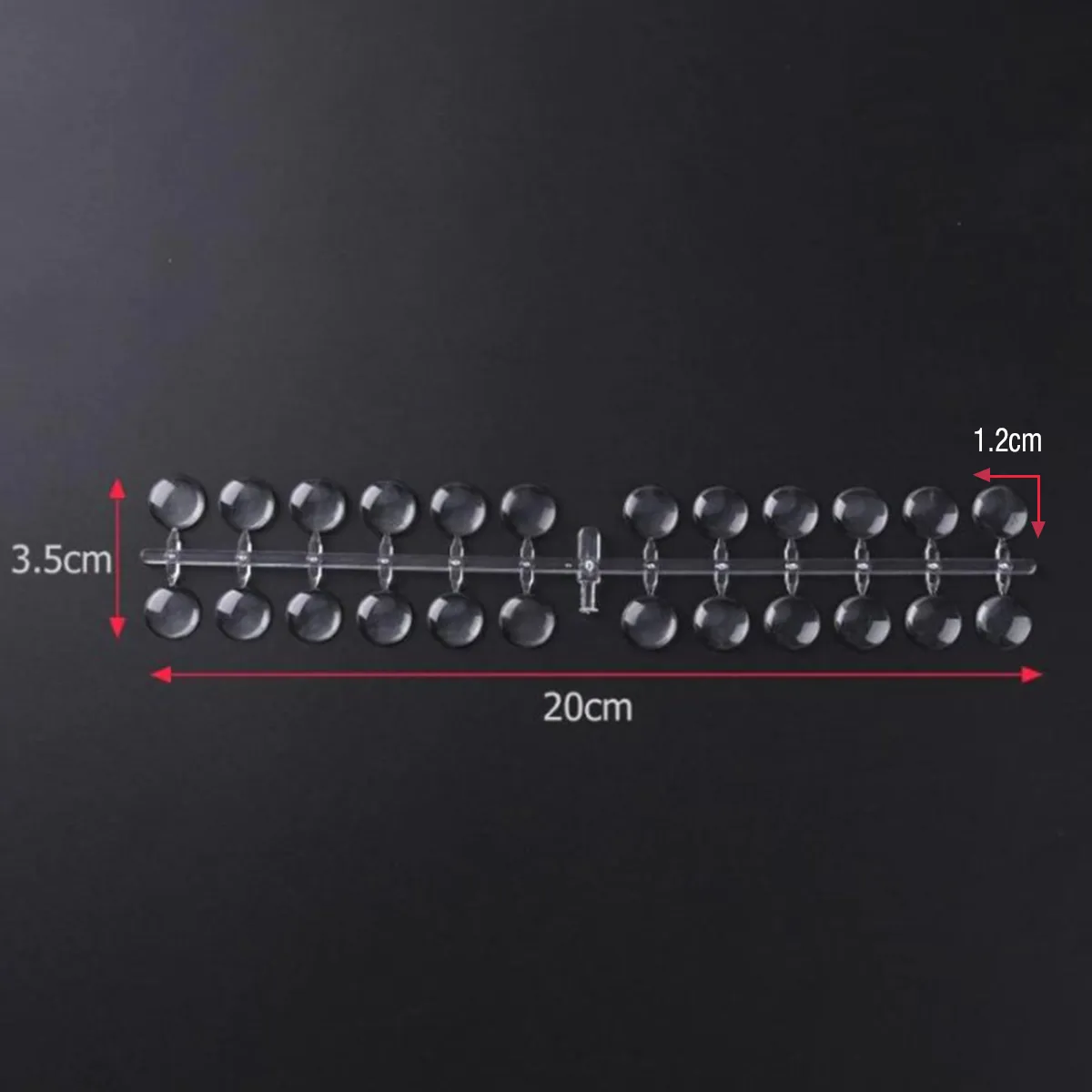 Nuancier Pastilles À Coller Clear (5pcs)