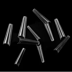 Coffin Tips XXL Clear (Sachet 600pcs)