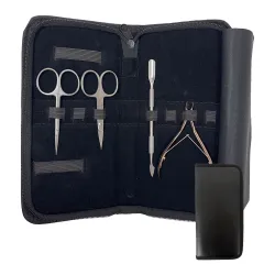 Trousse Rangements Outils Manucure Black