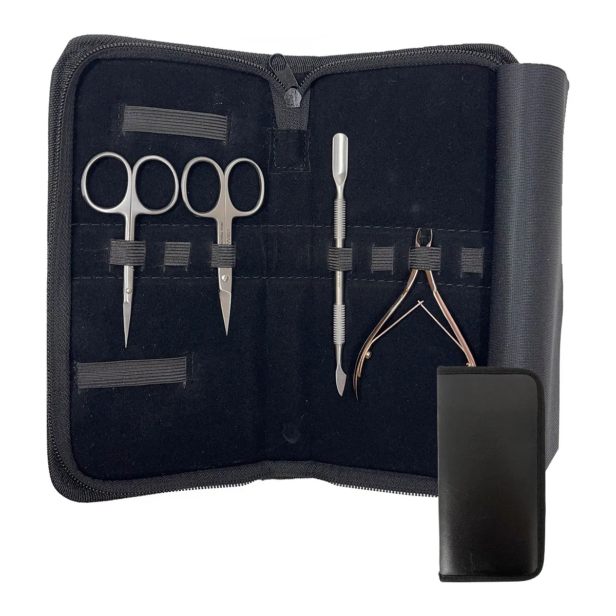 Trousse Rangements Outils Manucure Black