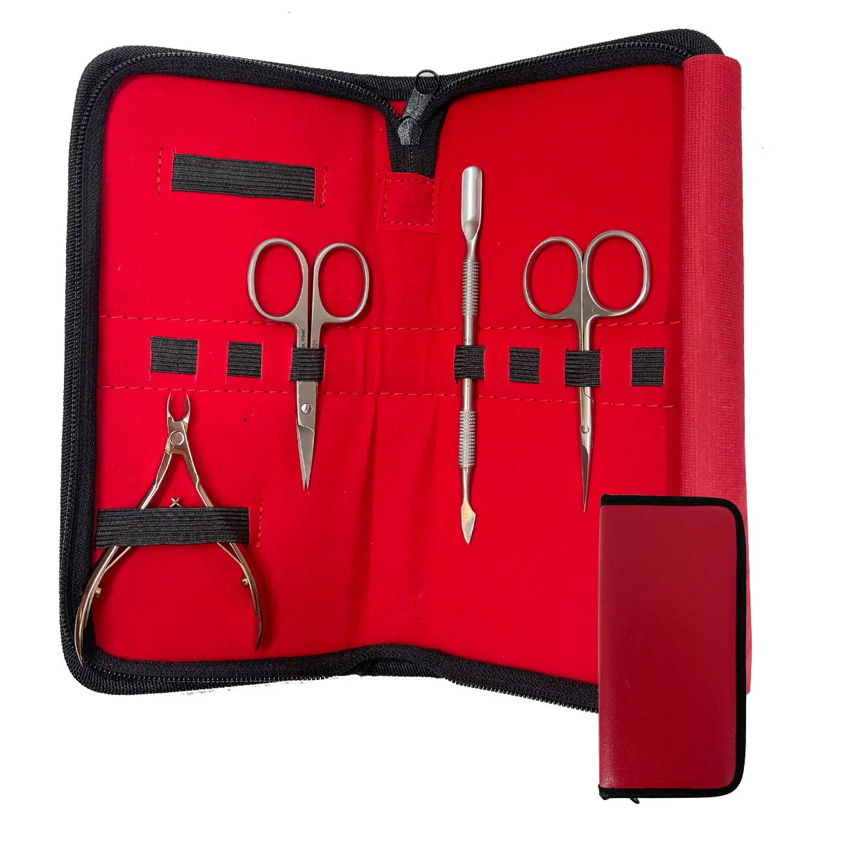 Trousse Rangements Outils Manucure Red