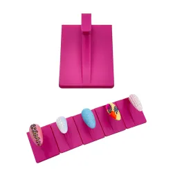 Support Capsules Nail Art Pink