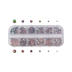 Strass Mix 102 (2 couleurs-6 tailles)
