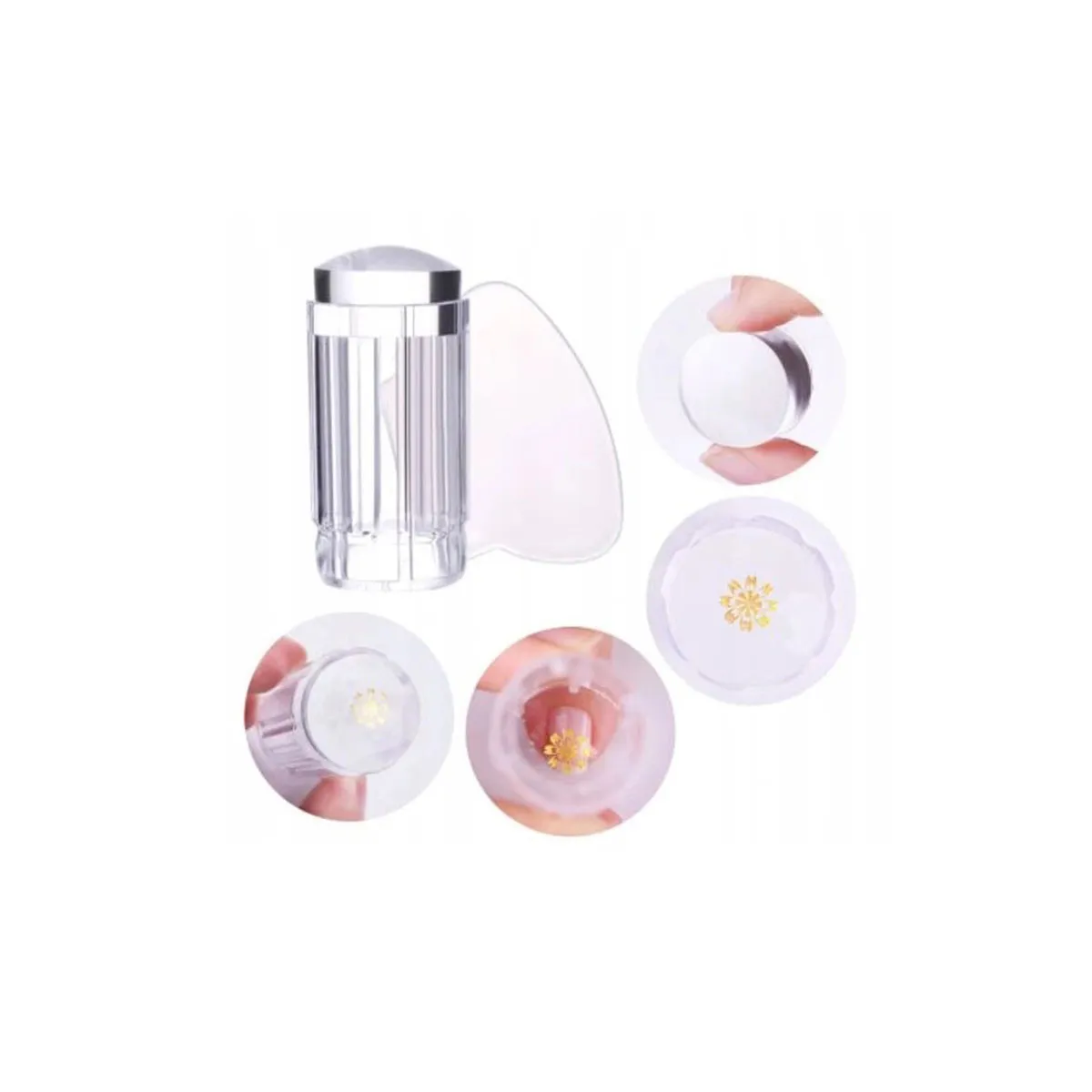 Tampon & Scraper Stamping Clear