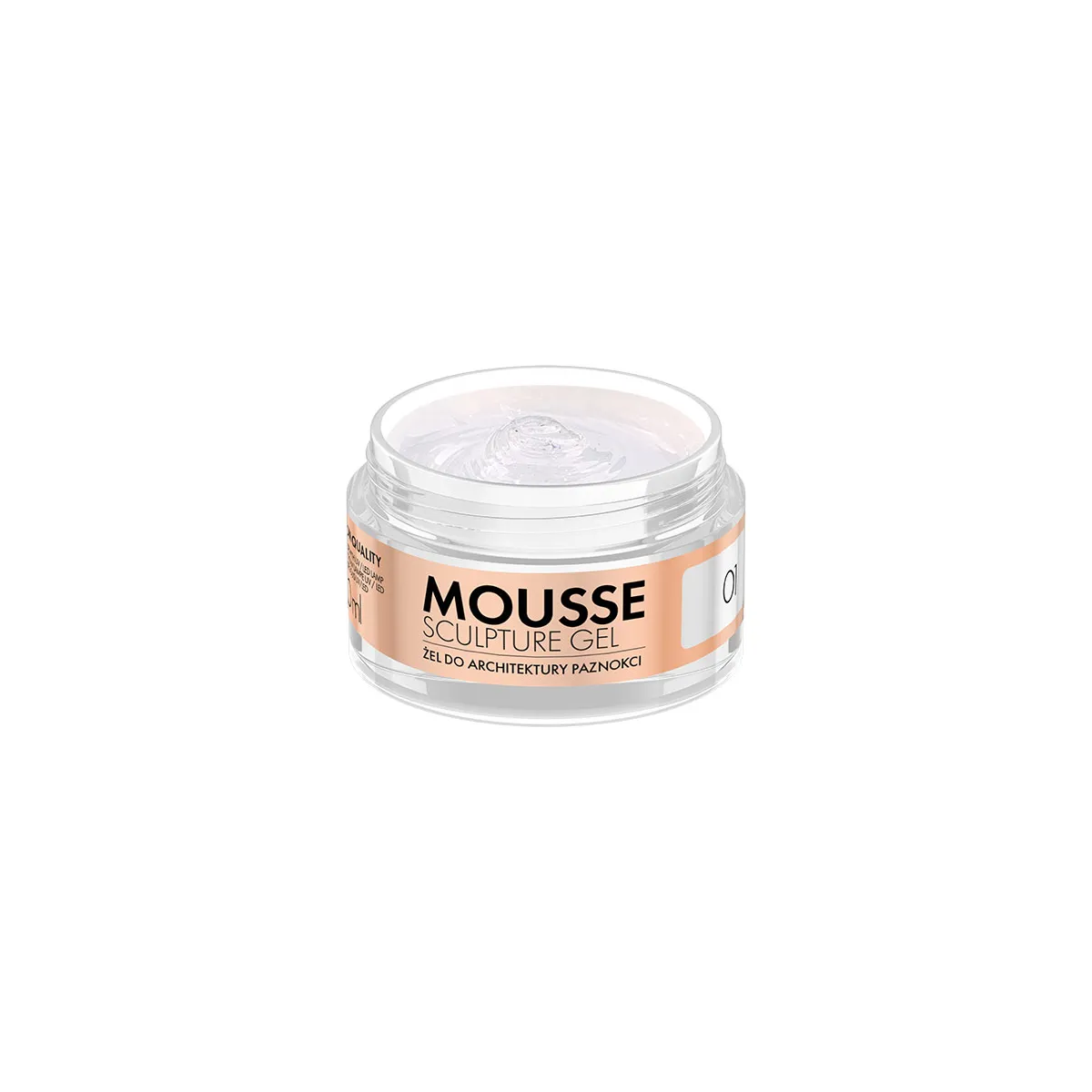 Mousse Sculpture Gel Crystal Glass 01 (50ml)
