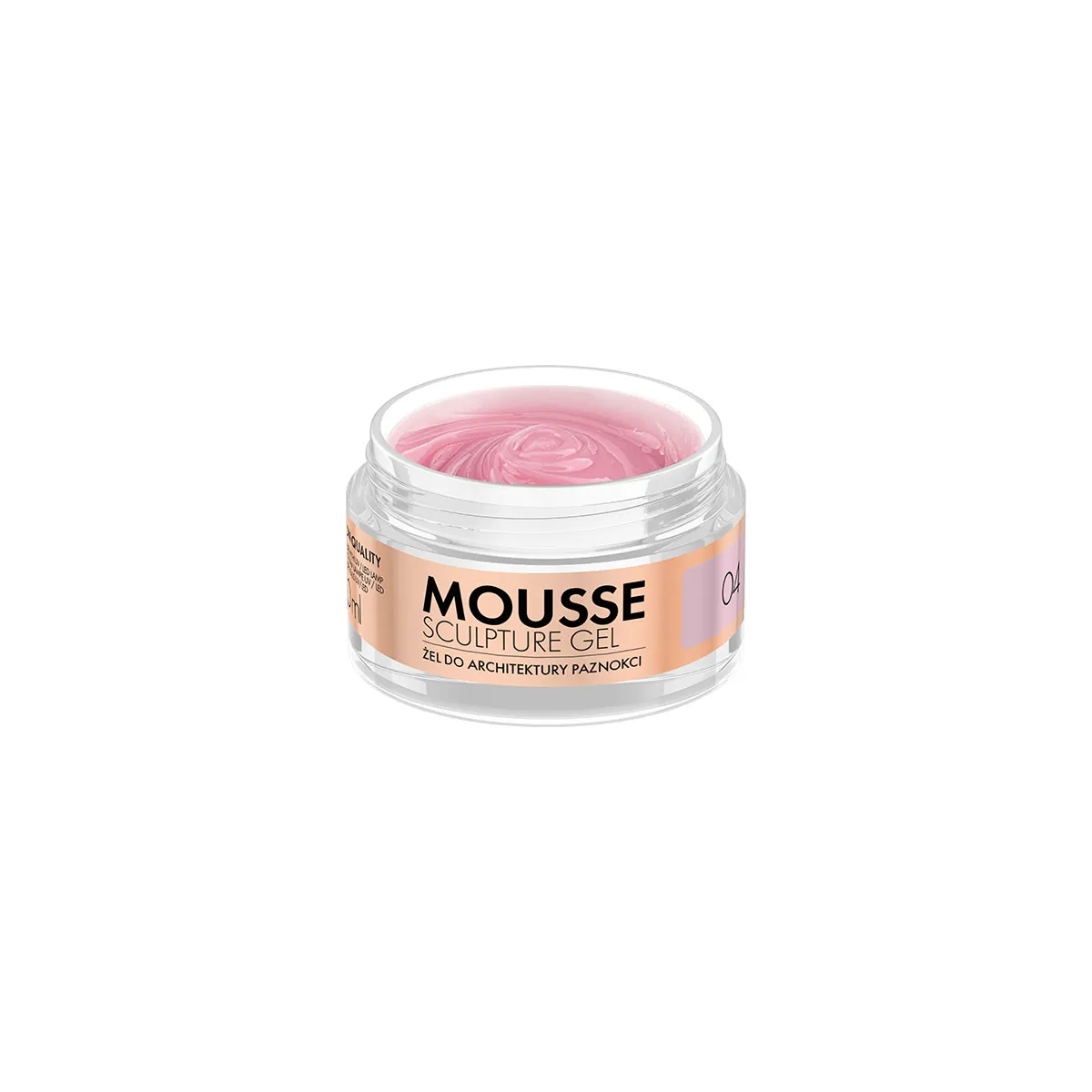 Mousse Sculpture Gel Berry Blush 04 (50ml)