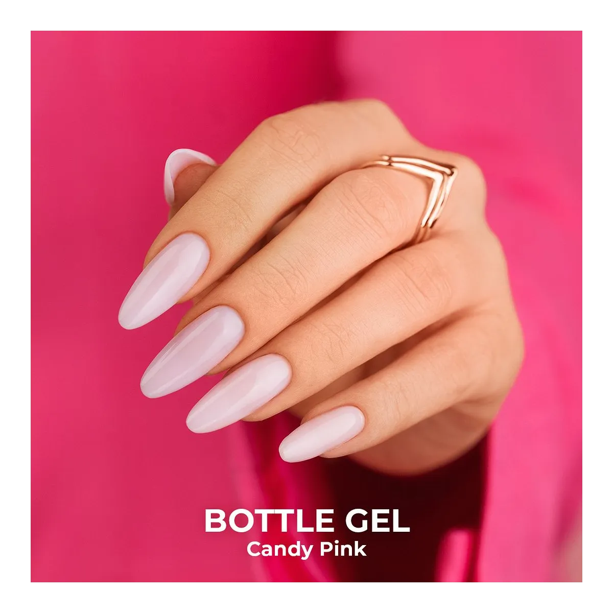 Bottle Gel One Phase Candy Pink 15ml