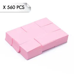 Cotton Pads Pink (560pcs)