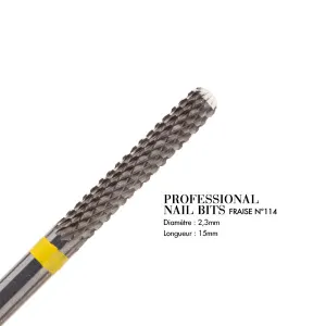Fraise Cylindrique N°114 - Extra Fine