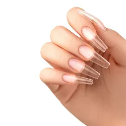 Capsules américaines Long Coffin SOFT GEL TIPS Boîte 500pcs 