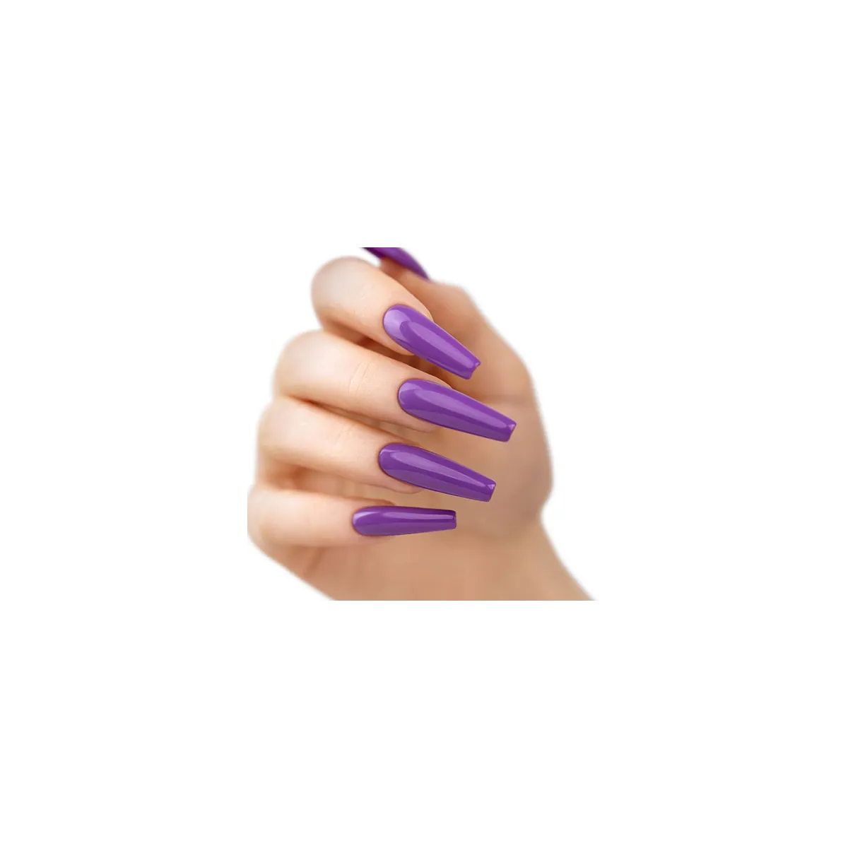 Capsules américaines Long Coffin SOFT GEL TIPS Boîte 500pcs 