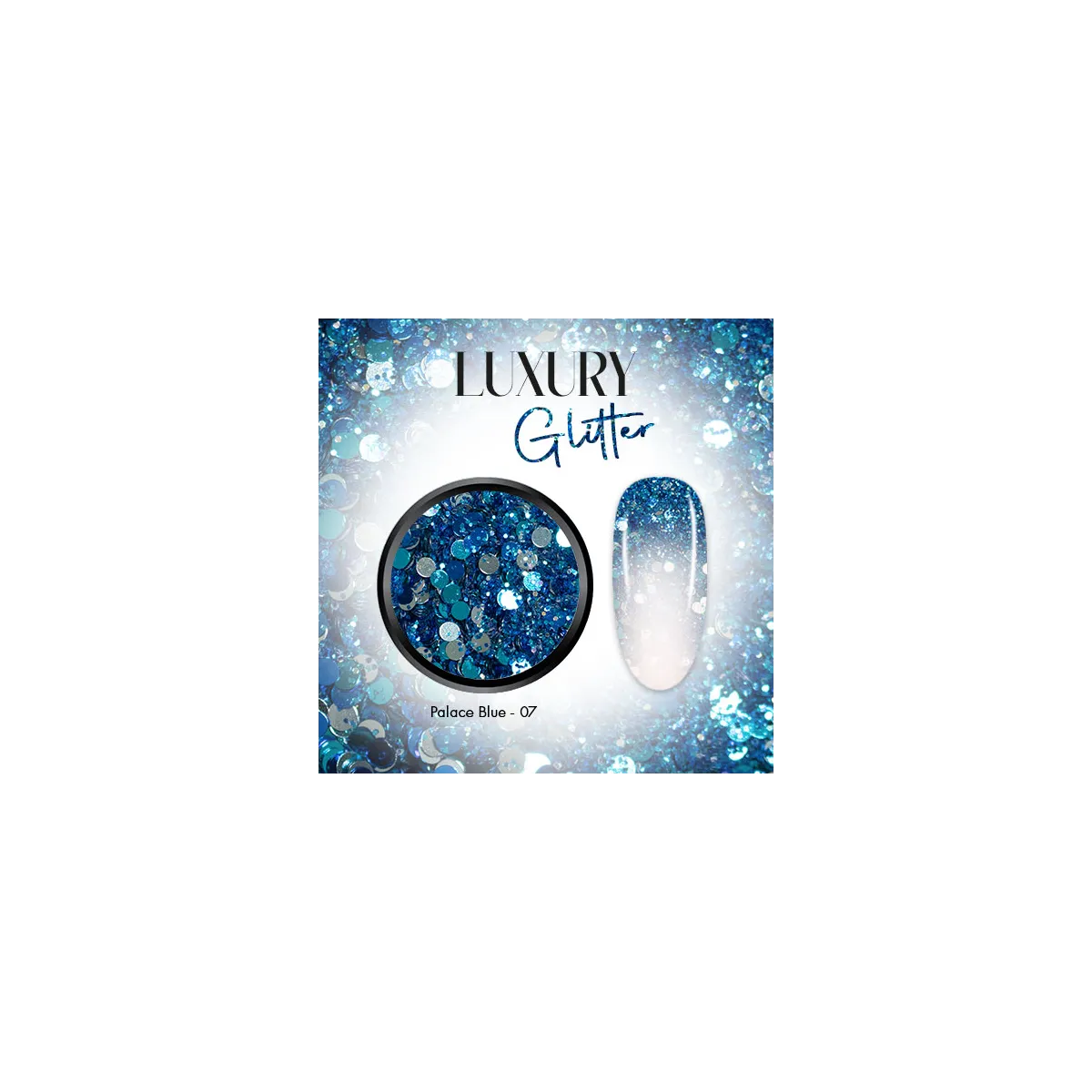 Luxury Glitter 07 Palace Blue