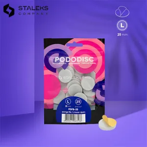 Recharge Pododisc L 25mm Eponge (25pcs) Staleks Recharge Pododisc L 25mm Eponge (25pcs) Staleks
