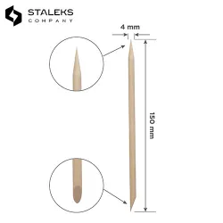 Bâtonnets de bois 150mm (100pcs) Staleks