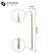 Bâtonnets de bois 150mm (100pcs) Staleks Bâtonnets de bois 150mm (100pcs) Staleks