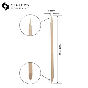 Bâtonnets de bois 150mm (100pcs) Staleks Bâtonnets de bois 150mm (100pcs) Staleks