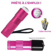 Mini Lampe Led Portable Rose