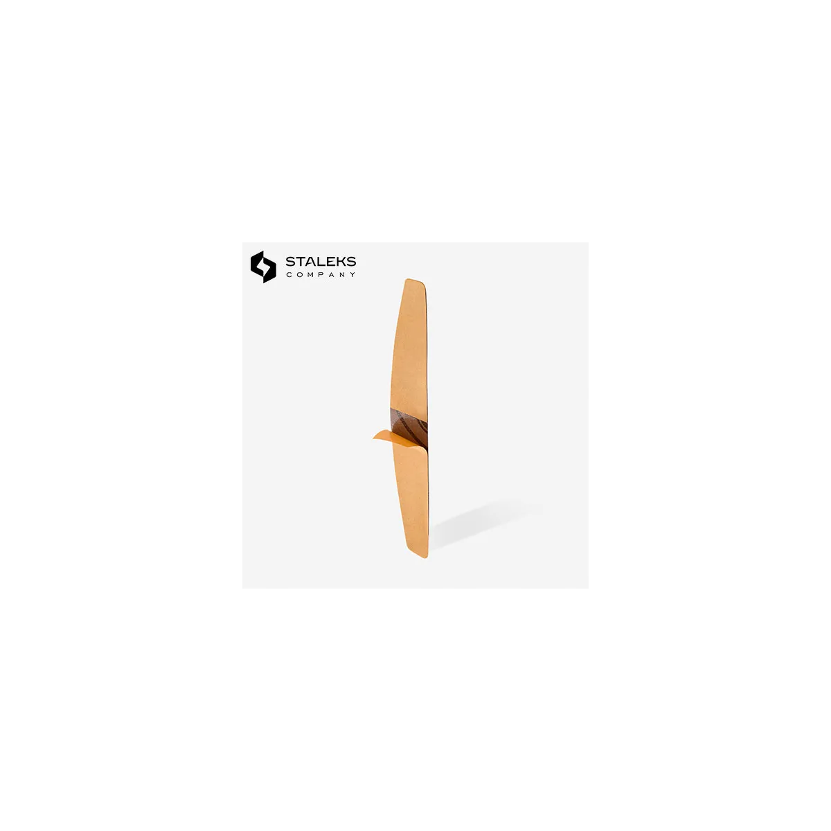 Limes Jetables Blanches Halfmoon Grain 180 (50pcs) Staleks