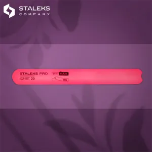 Base en Plastique Lime à Ongles Straight - Expert Line 20 Staleks Base en Plastique Lime à Ongles Straight - Expert Line 20 Staleks