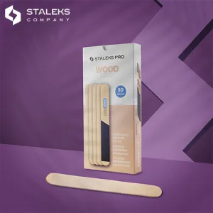 Bases en Bois Lime à Ongles Straight (50pcs) - Expert Line 20 Staleks Bases en Bois Lime à Ongles Straight (50pcs) - Expert Line 20 Staleks