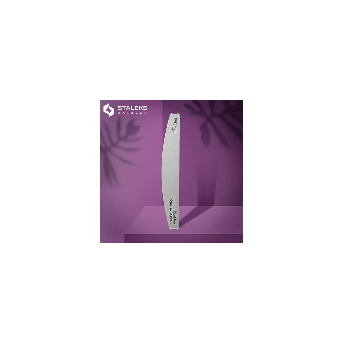 Base en Métal Lime à Ongles Halfmoon - Expert Line 40 Staleks