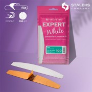 Limes Rigides Jetables Blanches Halfmoon Grain 100 (50pcs) Staleks Limes Rigides Jetables Blanches Halfmoon Grain 100 (50pcs) Staleks