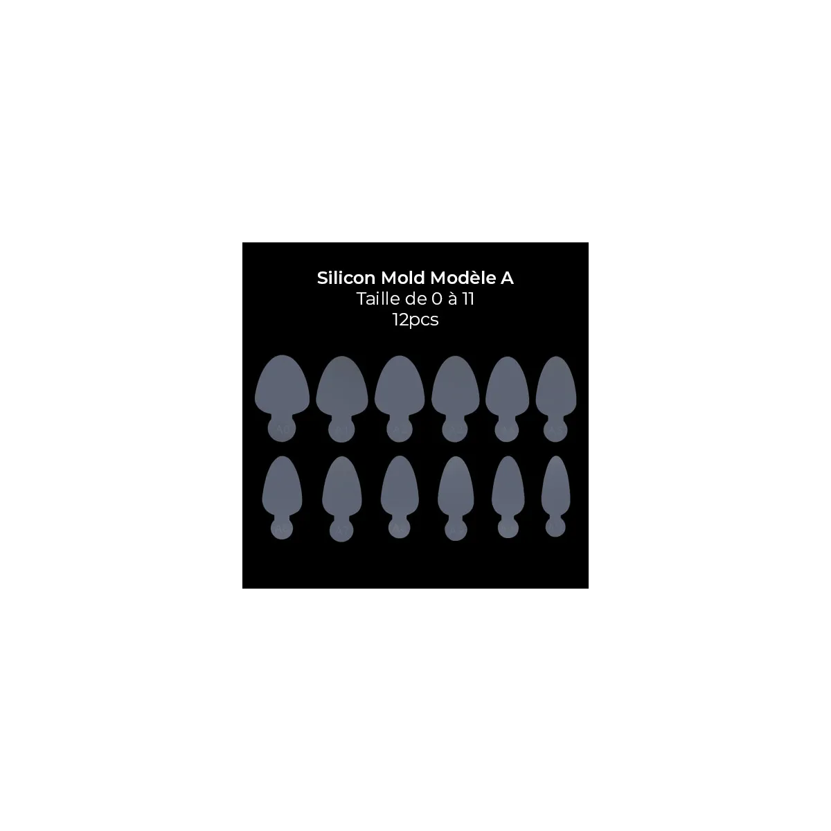 Silicon Mold 1 (12pcs)