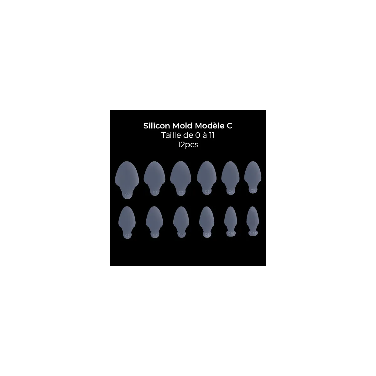 Silicon Mold 3 (12pcs)