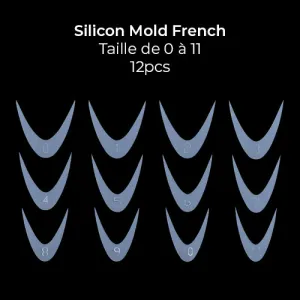 Silicon Mold French (12pcs) Silicon Mold French (12pcs)