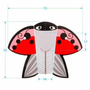 Formes Coccinelle (x500)