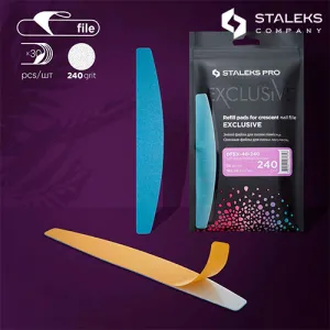 Lime Recharge Souple Halfmoon 240 (30pcs) Staleks Lime Recharge Souple Halfmoon 240 (30pcs) Staleks