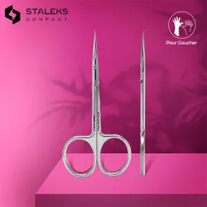 Ciseaux Cuticules Pour Gaucher - Expert Line 13/3 Staleks Ciseaux Cuticules Pour Gaucher - Expert Line 13/3 Staleks