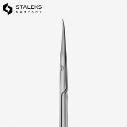 Ciseaux Cuticules Pour Gaucher - Expert Line 13/3 Staleks