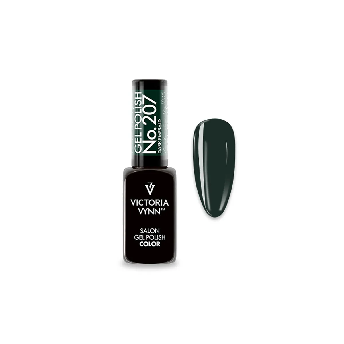 Gel Polish 207 Dark Emerald