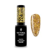 Gel Polish 224 Gold Diamond Carat