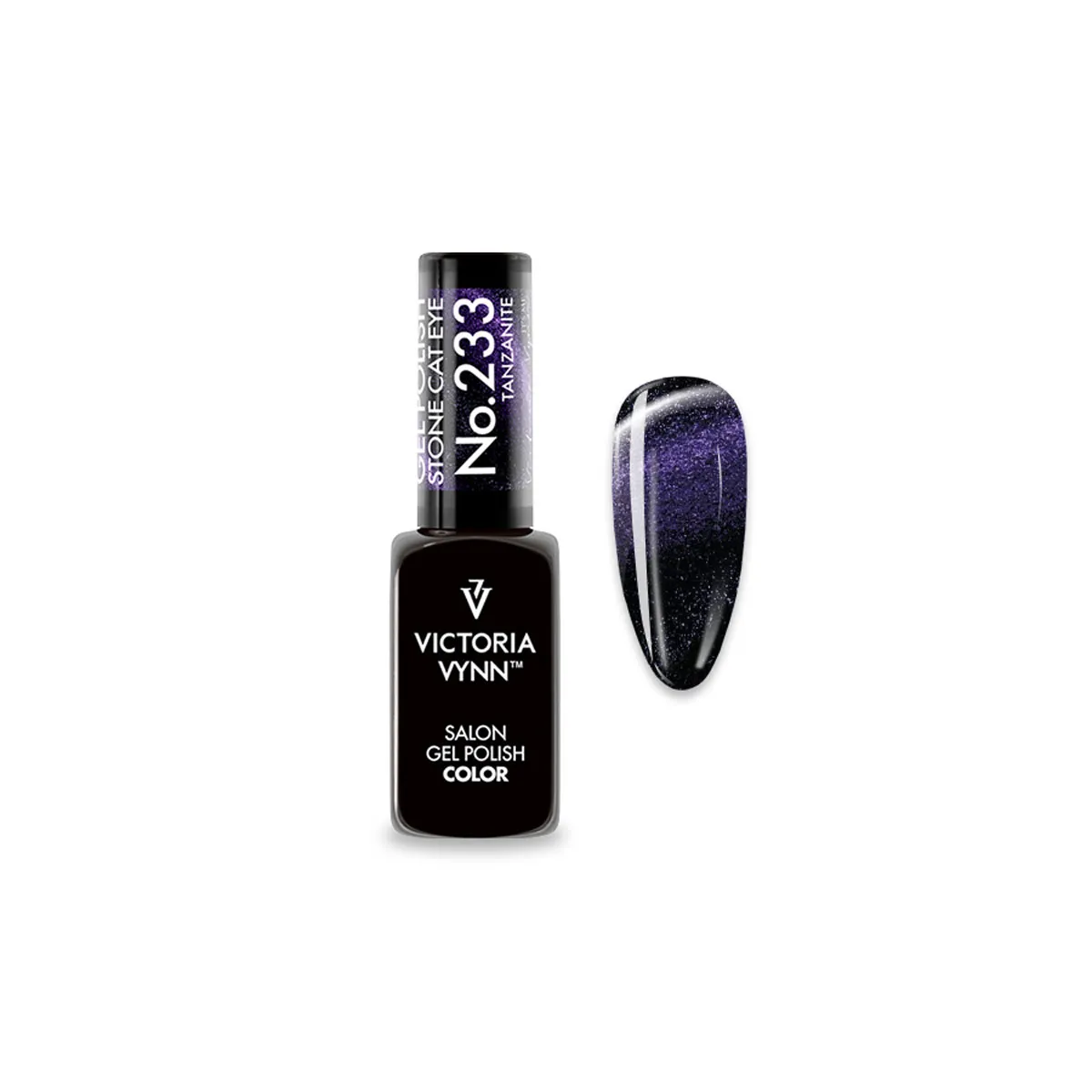 Gel Polish 233 Cat Eyes Tanzanite