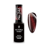 Gel Polish 246 Cat Eyes Red Jasper