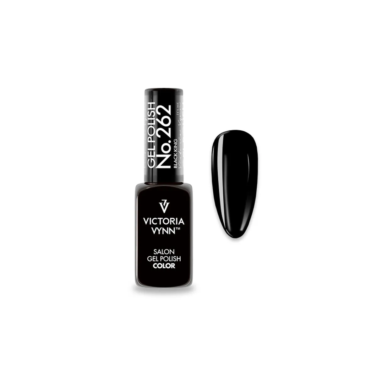 Gel Polish 262 Black King