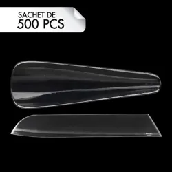 Amande Russe Tips Clear (Sachet 500pcs)