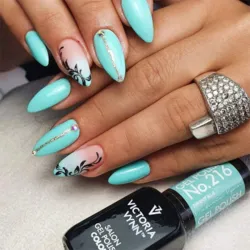 Gel Polish 216 Tiffany Blue