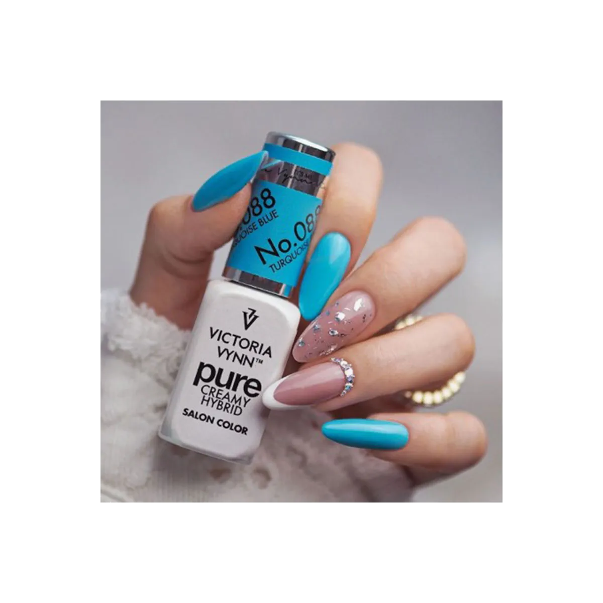 Pure Creamy 88 Turquoise Blue