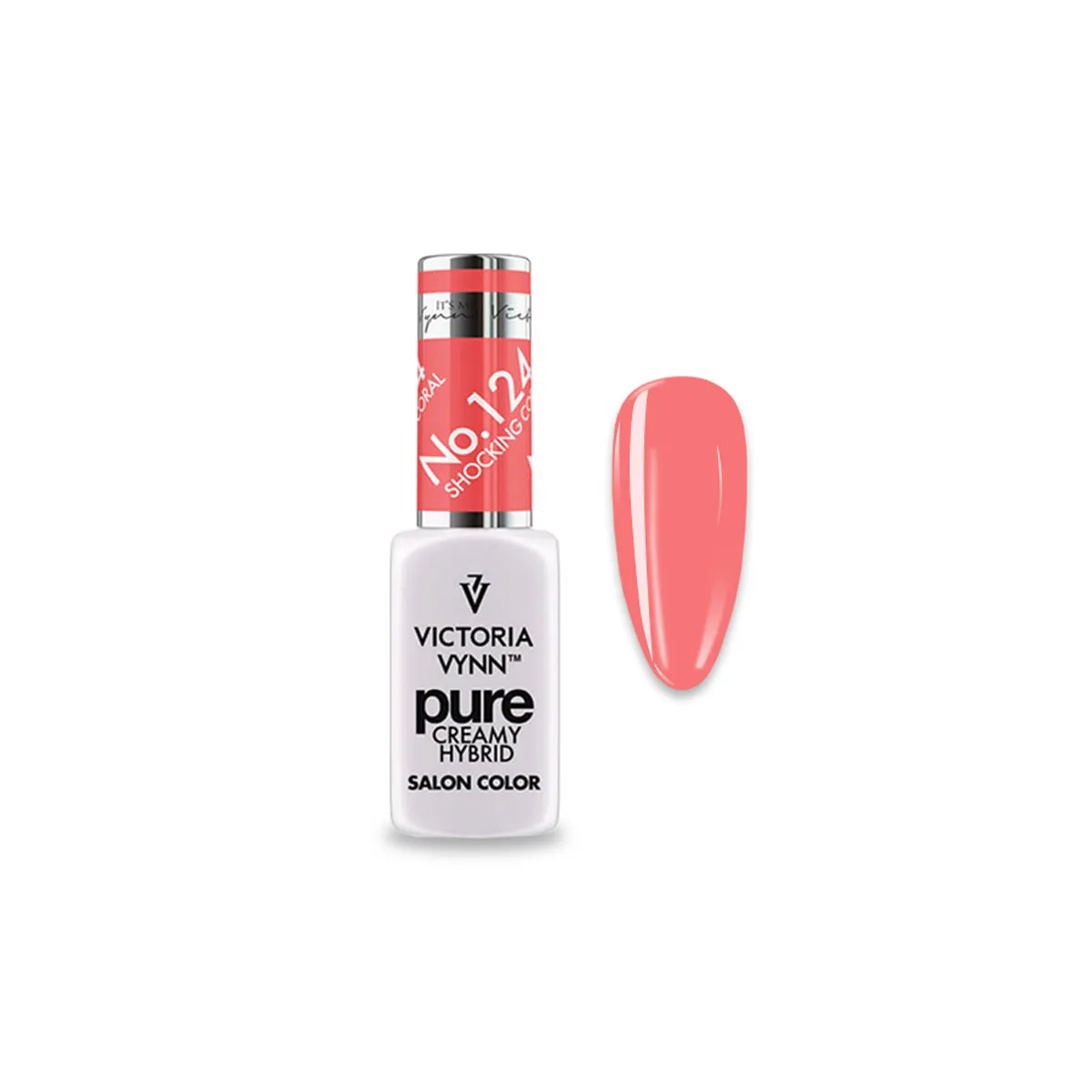 Pure Creamy 124 Shocking Coral